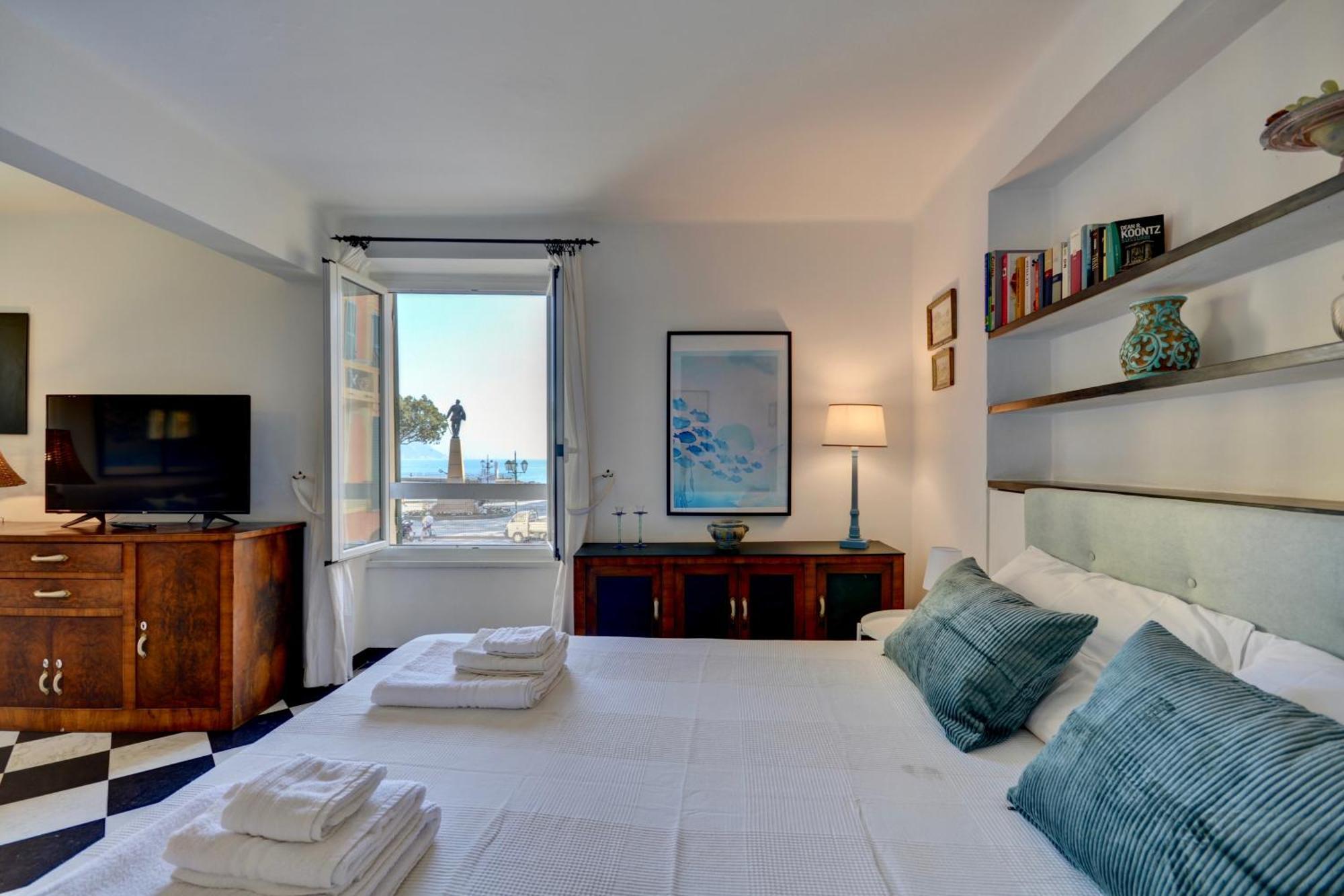 Balcony Sea View Apartment ซานตา มาร์เกอริตา ลีกูเร ภายนอก รูปภาพ